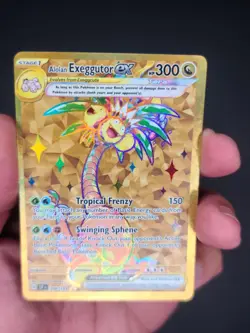 Pokemon TCG Alolan Exeggutor ex 248/191 - SV08: Surging Sparks Hyper Rare NM - Image 3