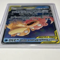 Pokemon Sun & Moon Unified Minds Slowpoke Psyduck GX Tag Team #35/236 - Image 5
