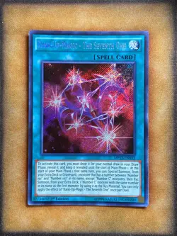 Yugioh Rank-Up-Magic - The Seventh One MP15-EN033 Secret Rare 1st Ed NM - Image 1