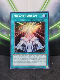 Yugioh Miracle Contact REDU-EN093 Secret Rare 1st Edition NM - Image 1