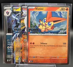 Black Bolt White Flare 012, 020, 034, 062/086 Stamped Promo Set Pokemon TCG NM - Image 1