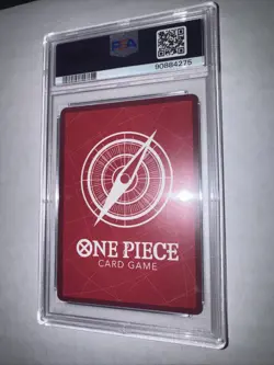 PSA 10 English One Piece OP04-020 Issho Alternate Art Kingdoms of Intrigue - Image 5
