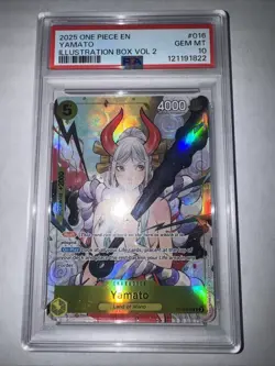 2025 Yamato Illustration Box Vol. 2 #016 ST13-016 One Piece EN Foil PSA 10 - Image 1