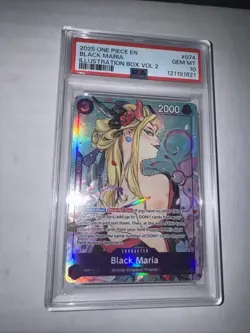 Black Maria - OP08-074 - PSA 10 - Promo Illustration - English - One Piece - 128 - Image 1