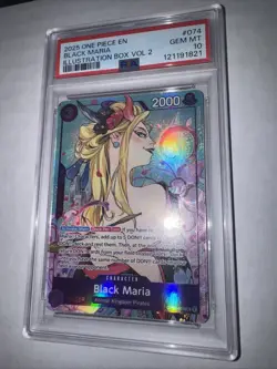Black Maria - OP08-074 - PSA 10 - Promo Illustration - English - One Piece - 128 - Image 2