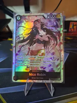 Nico Robin OP12-087 One Piece Legacy of the Master Foil ENGLISH SR - Image 1