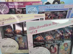 One Piece TCG Illustration Box Vol.1-4 Bundle,English Version Factory Sealed New - Image 2