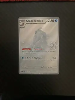 Crabominable (Holiday Calendar) • 149/142 • Illustration Rare • Pokemon • Stamp - Image 1