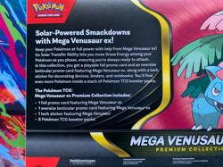 Pokemon TCG Mega Venusaur ex Premium Collection Box- 8 Boosters- New/Sealed - Image 5