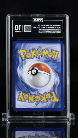 Pokemon Team Rockets Moltres EX 229/182 Sir Destined Rivals TAG 10 Gem Mint - Image 2