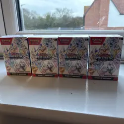 Pokemon TCG Prismatic Evolutions Booster Bundle - New & Sealed - BUNDLE OF X4🔥 - Image 1
