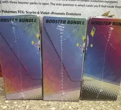 1x Pokemon Prismatic Evolutions Booster Bundle Sealed Ships Now - Image 5