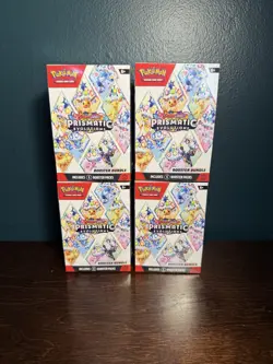 1x Pokemon TCG Prismatic Evolutions Booster Bundle - New Factory Sealed - Image 1
