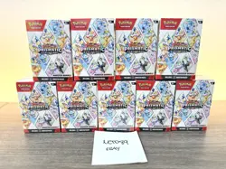 9x LOT NEW SEALED Pokemon Prismatic Evolutions Booster Bundle ✅SHIPS IN 1 DAY✅ - Image 1