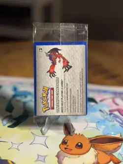 ⚡ Pokemon Card Pikachu XY 42/146 Holo Movie Promo Factory SEALED Bonus Card ⚡ - Image 2