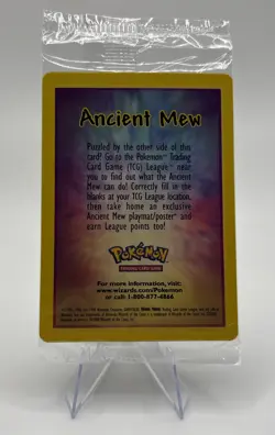 Pokemon TCG Ancient Mew Holo Card 2000 Movie Promo, Sealed Unopened (J) - Image 2