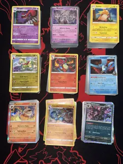 Pokemon Cards Bulk Lot of 800+ Cards ALL RARE HOLOS AND REVERSE HOLOS - Image 1