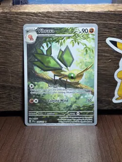 Pokemon Card TCG - Vibrava 206/191 - Surging Sparks - Illustration Rare - NM - Image 1