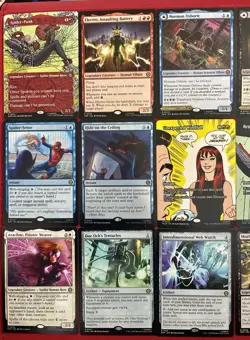 MTG Magic Marvel Spider-Man Lot - 15 Cards | Mythic Rare & Rare - Image 2