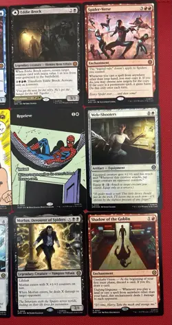 MTG Magic Marvel Spider-Man Lot - 15 Cards | Mythic Rare & Rare - Image 3