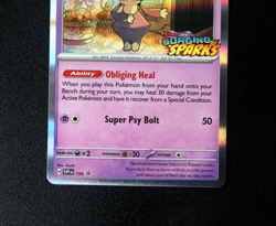 Pokemon Card TCG - Indeedee SVP154 - Surging Sparks - Black Star Promo - NM ⭐ - Image 3