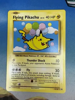 Flying Pikachu 110/108 XY Evolutions Secret Rare 2016 Pokemon Card - Image 1