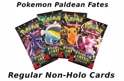 Pokemon Paldean Fates PICK YOUR CARD Regular Commons and Uncommons 2024 Nintendo - Image 1