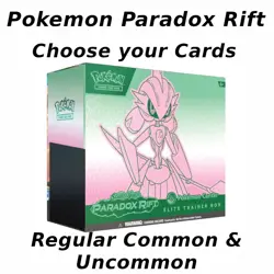 Pokemon Paradox Rift CHOOSE YOUR CARD including Regular Commons and Uncommon - Image 1