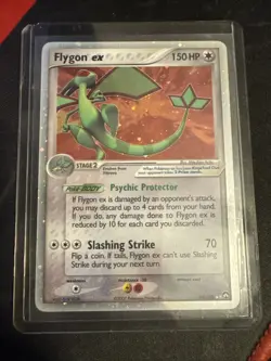 Pokemon TCG Flygon EX Holo Ultra Rare Card 94/108 Roaring Skies LP - Image 1