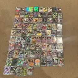 Pokemon GX / EX / V & More Lot (95 Cards) Full Arts, Rainbow Rares, Gold - Image 1