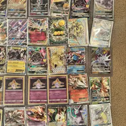 Pokemon GX / EX / V & More Lot (95 Cards) Full Arts, Rainbow Rares, Gold - Image 5