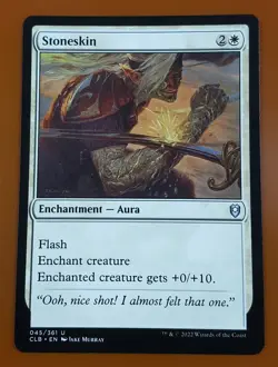 1x Stoneskin | Battle for Baldur's Gate | MTG Magic Cards - Image 1