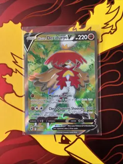 Hisuian Decidueye V 173/189 Astral Radiance Ultra Rare Full Art Pokemon Card - Image 1