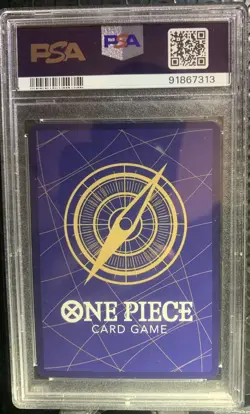 PSA10 One Piece Card Game Japanese Trafalgar Law Parallel Rare OP07-047 2024 JP - Image 2