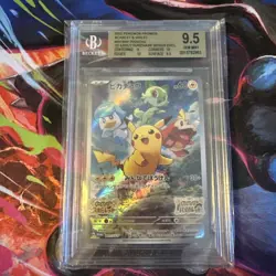 Pikachu 001/SV-P Scarlet & Violet PROMO - Pokemon Card Japanese Gem Mint Beckett - Image 1