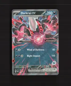 Darkrai ex SVP110 Scarlet & Violet Black Star Promo Stamped Holo Pokemon Card NM - Image 1