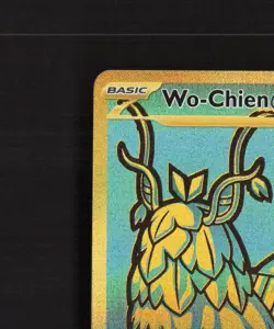 Wo-Chien ex 240/091 Paldean Fates Full Art Ultra Rare Holo Pokemon Card NM - Image 3