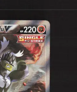 Single Strike Urshifu V 151/163 Battle Styles Alt Art Holo Pokemon Card NM - Image 4