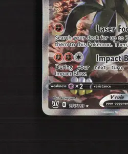 Single Strike Urshifu V 151/163 Battle Styles Alt Art Holo Pokemon Card NM - Image 5