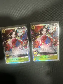 2x Boa Hancock Op14 112 Sr One Piece Trading Card - Image 1