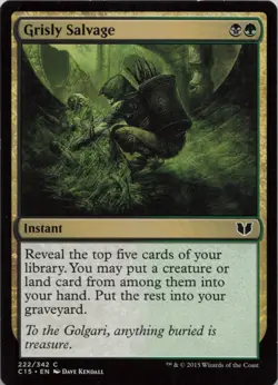 Grisly Salvage C Commander 2015 222 - LP - Image 1