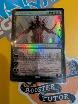 MTG Nissa, Ascended Animist - Foil - Phyrexian, ONE English Phyrexia - Image 1