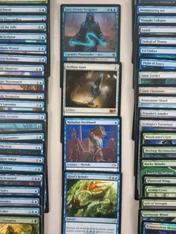 Magic 100 Commander Deck Tishana Simic Merfolk Swim Fish !MTG Ready To Play - Image 3