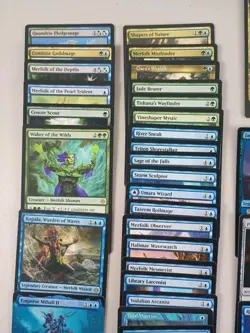 Magic 100 Commander Deck Tishana Simic Merfolk Swim Fish !MTG Ready To Play - Image 5