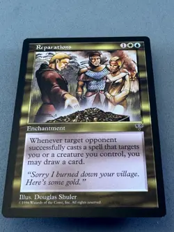 Reparations Mirage Regular MTG-Never Played Near Mint/Mint-RESERVE LIST-Vintage - Image 3