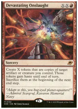 Edge of Eternities #132 Devastating Onslaught - Image 1