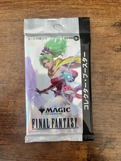 MTG FINALLY FANTASY COLLECTOR PACK JAPANESE SEALED - NO RESERVE - Image 1