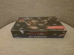 Magic: The Gathering Commander Legends: Battle for Baldur's Gate Set Booster Box 195166181363 - Image 1