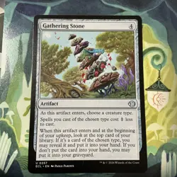 Gathering Stone 257 MTG NM - Lorwyn Eclipsed NP - Image 1