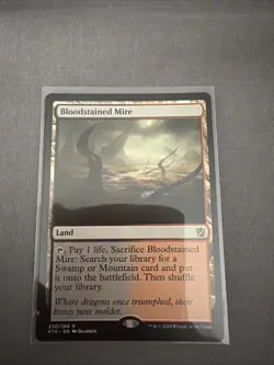 1 Bloodstained Mire NM Near Mint Khans of Tarkir KTK #230 MTG - Image 1